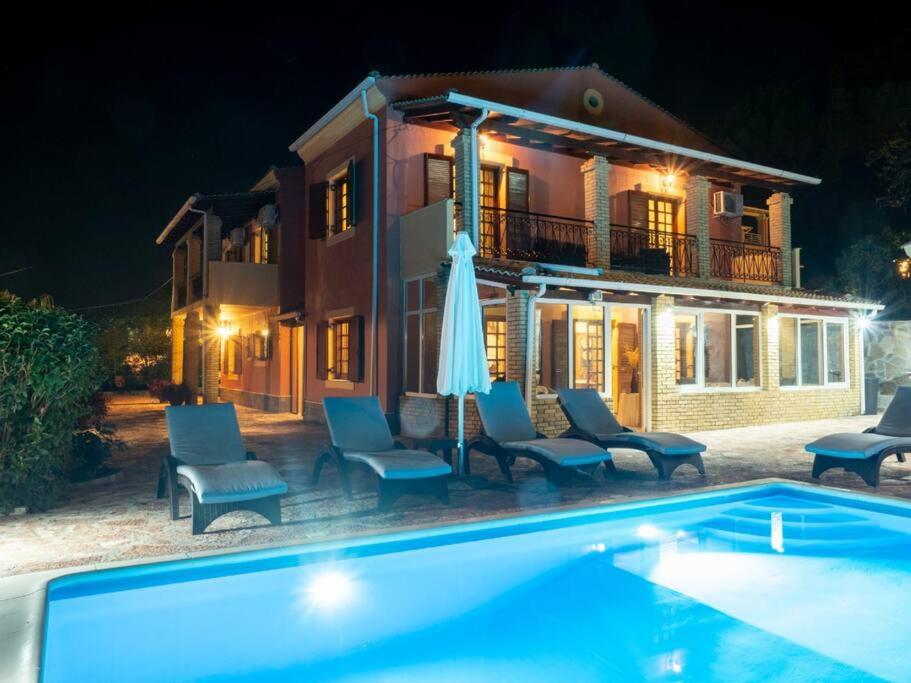Poli House Family Villa W/ Pool Corfu  Exterior foto