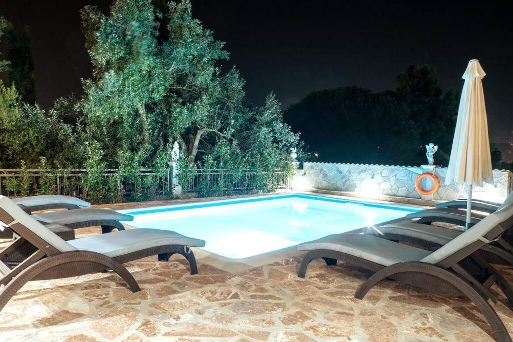 Poli House Family Villa W/ Pool Corfu  Exterior foto